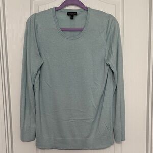 Banana Republic Silk Cashmere Mint Green Long Sleeve Sweater